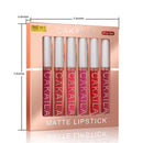 Kit 06 Batons MATTE de Longa Duração- FRETE GRÁTIS