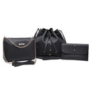 Kit Bolsa Feminina + Bolsa Tira Colo Alça Transversal e Carteira Feminina - Promoção