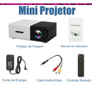 Mini Projetor YG-300 1080P Full HD Portátil