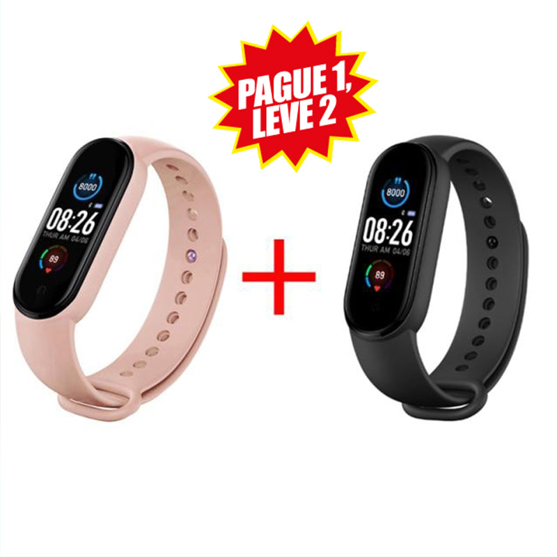Pulseira M5 Relógio Inteligente - Múltiplas Funções