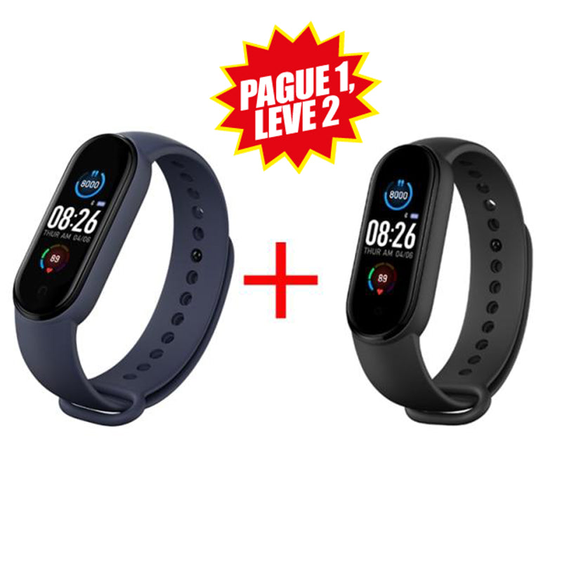 Pulseira M5 Relógio Inteligente - Múltiplas Funções