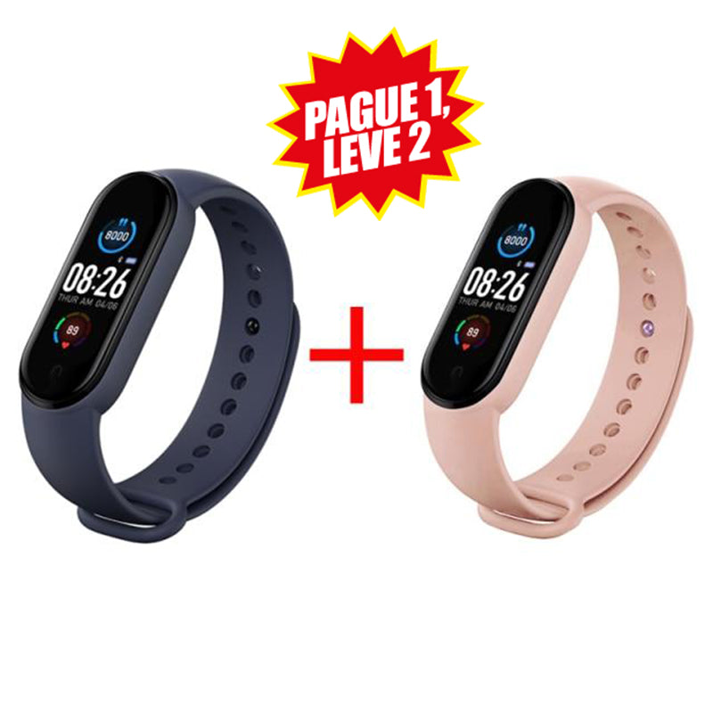 Pulseira M5 Relógio Inteligente - Múltiplas Funções